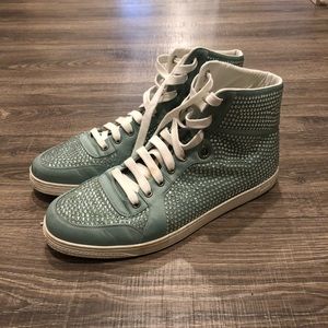 GUCCI coda crystal sneakers $1,200